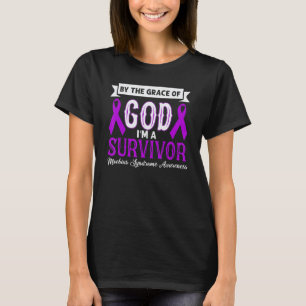 Camiseta Iu2019m A Survivor Moebius Syndrome Roxo