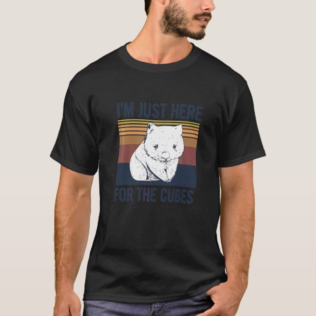 Camiseta Iu2019m Aqui Para Os Cubos De Um Nerd De Mate (Frente)