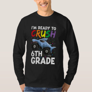 Camiseta Iu2019m Pronto Para Esmagar Mão De Roupa de Tubarã