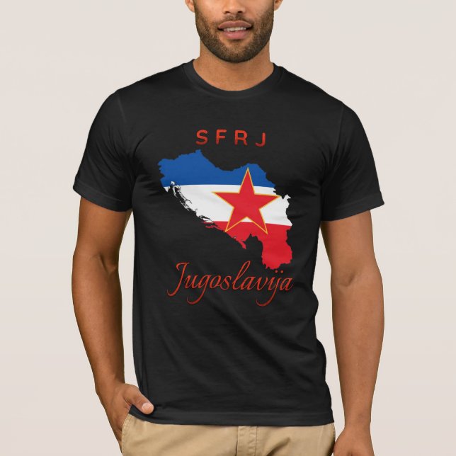 Camiseta Iugoslávia/Jugoslavija (Frente)