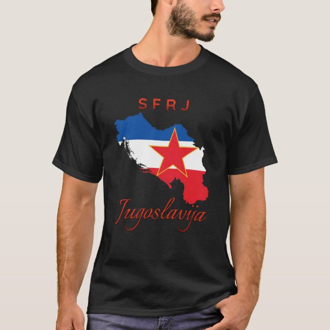 Camiseta Iugoslávia/Jugoslavija (Frente)