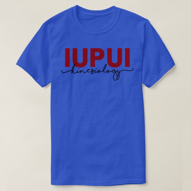 Camiseta iupui cinesiologia major 1 (Frente do Design)