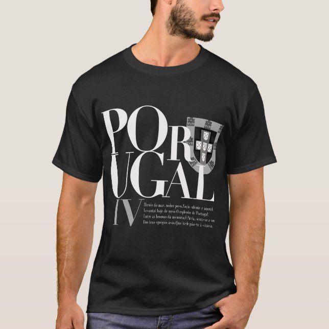 CAMISETA IV - PORTUGAL - OBSCURIDADE (Frente)