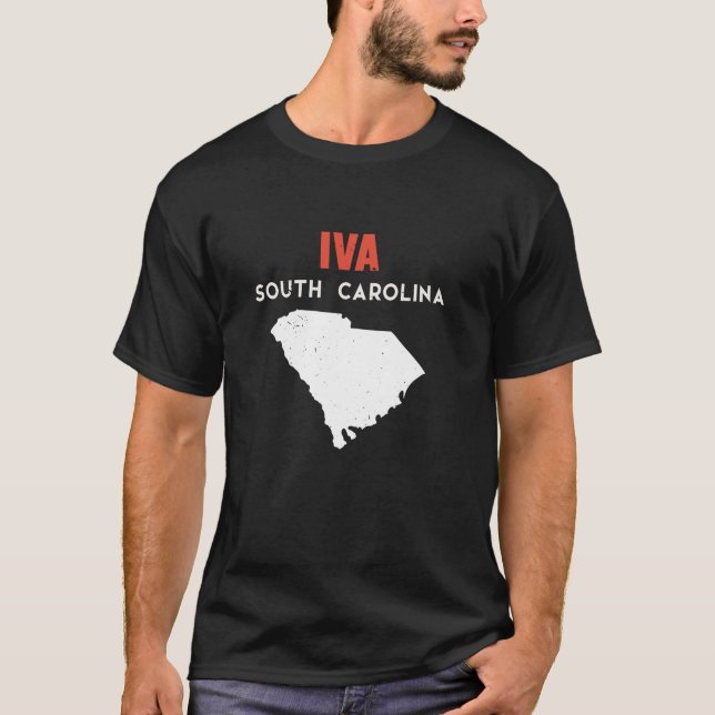 Camiseta Iva Carolina do Sul Estados Unidos Viagem (Frente)