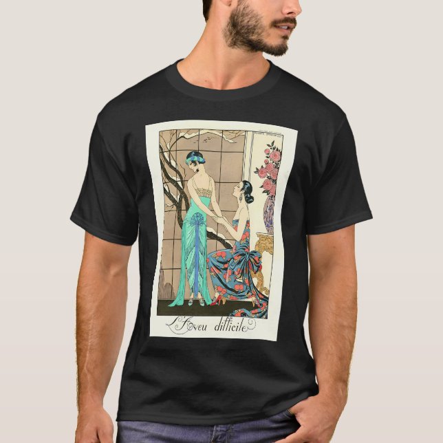 Camiseta Ivan Bilibin Lobo e Príncipe Art (Frente)