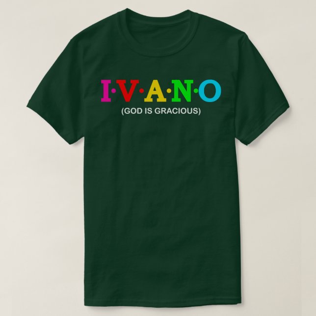 Camiseta Ivano Deus é gracioso 1 (Frente do Design)