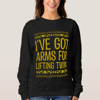 Camiseta Ive Got Arms for Lifting Twins Mom Baby Mother New