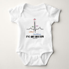Camiseta I've obteve o ritmo (ECG/EKG - o esboço da pista