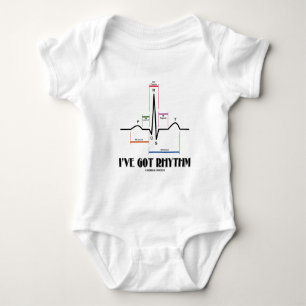 Camiseta I've obteve o ritmo (ECG/EKG - o esboço da pista