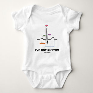 Camiseta I've obteve o ritmo (ECG - o batimento cardíaco d