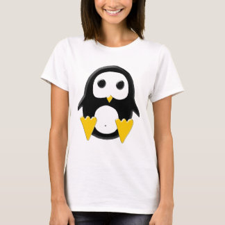 Camiseta I've obteve um pinguim em minha camisa!