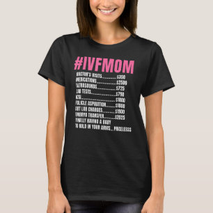 Camiseta Ivf Mãe Fertiled Ovo In Vitro Preço De Fertilizaçã