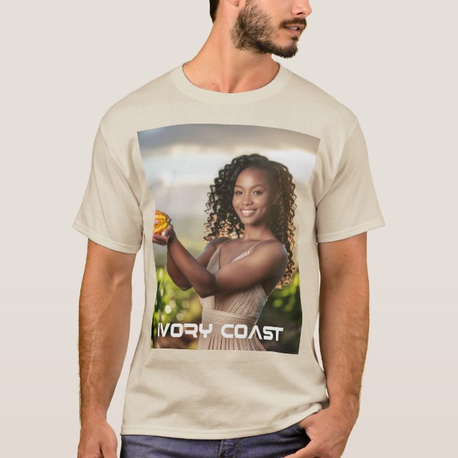 CAMISETA IVORY COAST - COCOA (Frente)