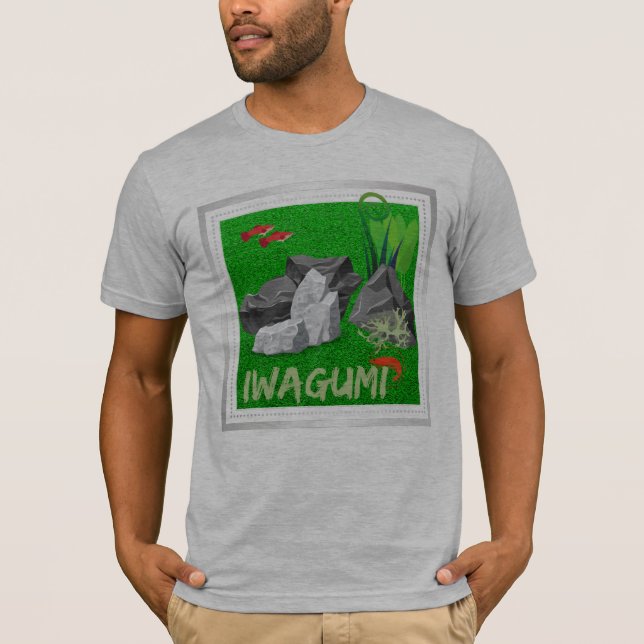 Camiseta Iwagumi - arte em caixas de vidro (Frente)