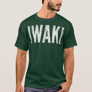 Camiseta Iwaki Japão Afastou Gráfico