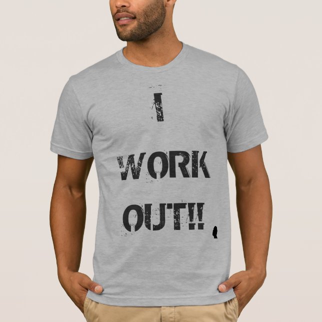 Camiseta #IworkOUT (Frente)