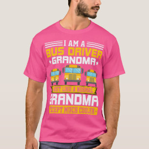 Camiseta Ix27m a Bus Driver Vovó, vovó, Barramento escolar