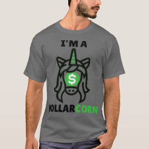 Camiseta Ix27m A Dollarcorn Unicorn Money Trading Capital