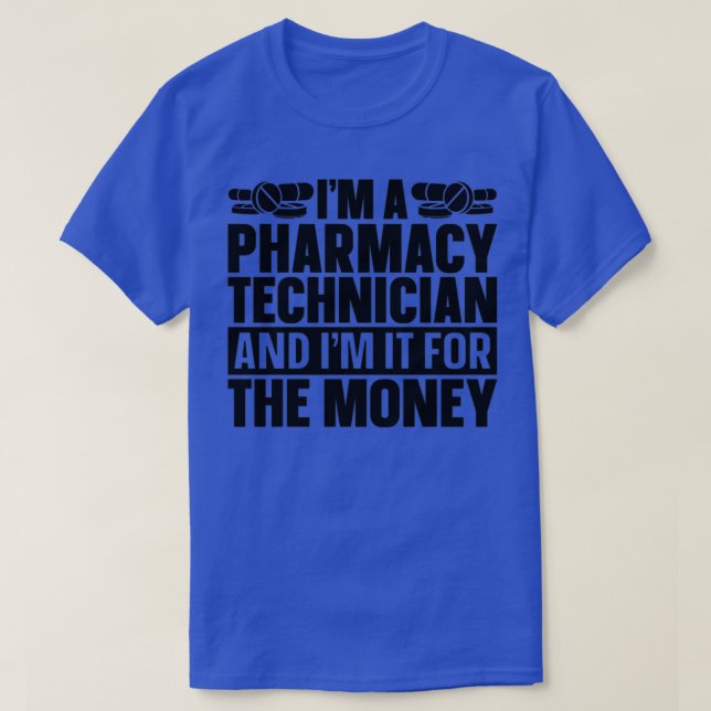Camiseta Ix27m A Pharmacy Technician Tech Pharmacist Medici (Frente do Design)