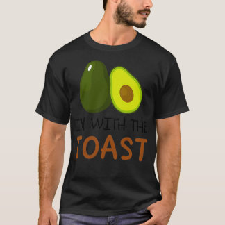 Camiseta Ix27m com o assado Avocado e Toast Lov