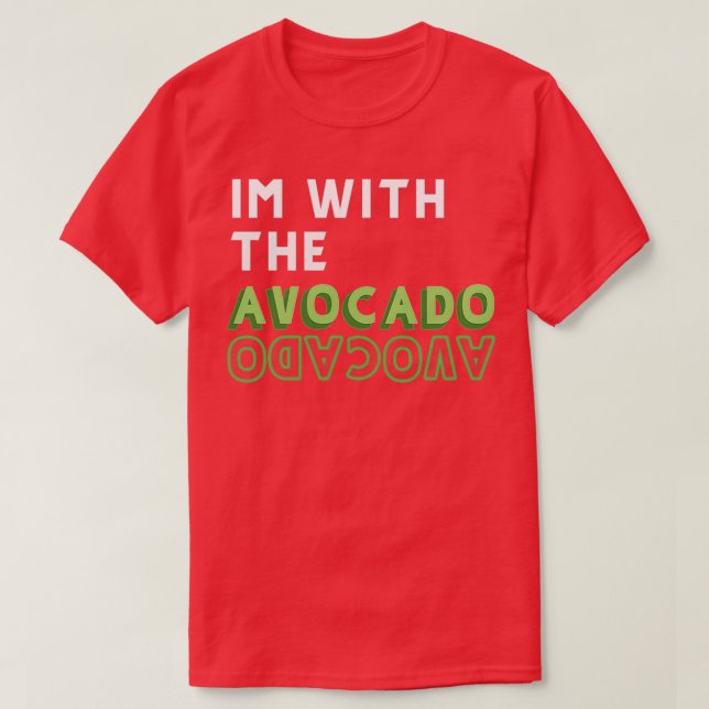 Camiseta Ix27m Com O Avacado (Frente do Design)