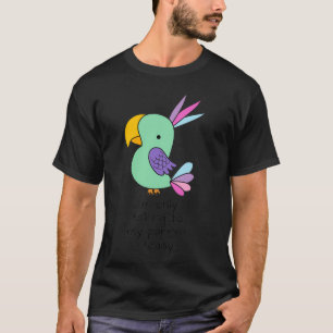 Camiseta Ix27m Falando com meu papagaio hoje 9 2