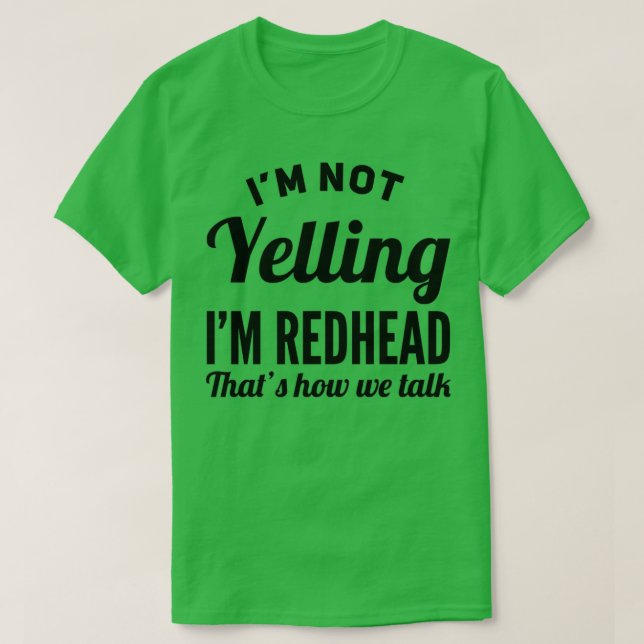 Camiseta Íx27m - Magneta Redhead (Frente do Design)