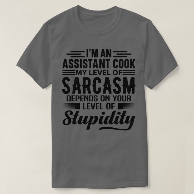 Camiseta Ix27m Um Cook Assistente 2 (Frente do Design)