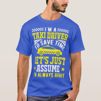 Camiseta Ix27m um driver de táxi para economizar tempo driv