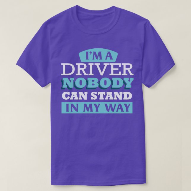 Camiseta Ix27m um Driver que ninguém pode me impedir (Frente do Design)