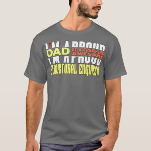 Camiseta Ix27m Um Pai Orgulhoso De Uma Estranha Estrutural