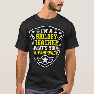 Camiseta ix27m um professor de biologia o que x27s é sua su