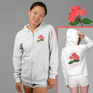 Camiseta Ixora Coccinea, Flor de Maha Sarakham