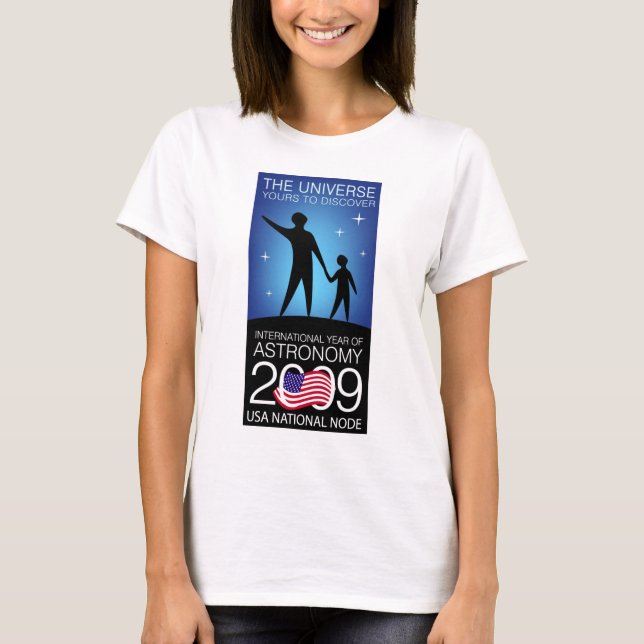 Camiseta IYA2009 - Nó dos E.U.: Boneca das senhoras (Frente)