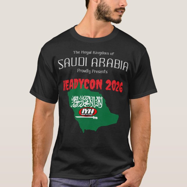 Camiseta IYH Headycon Saudita 2026 (Frente)