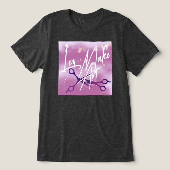 Camiseta IYKYK Subtle Sapphic, wlw, Lez Make Art Scissors (Design frontal)