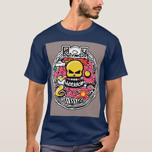 CAMISETA IZVARA SKULL TSHIRT (Frente)