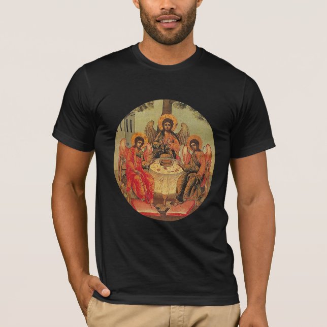 Camiseta Izzumman Mens Roupa religioso (Frente)