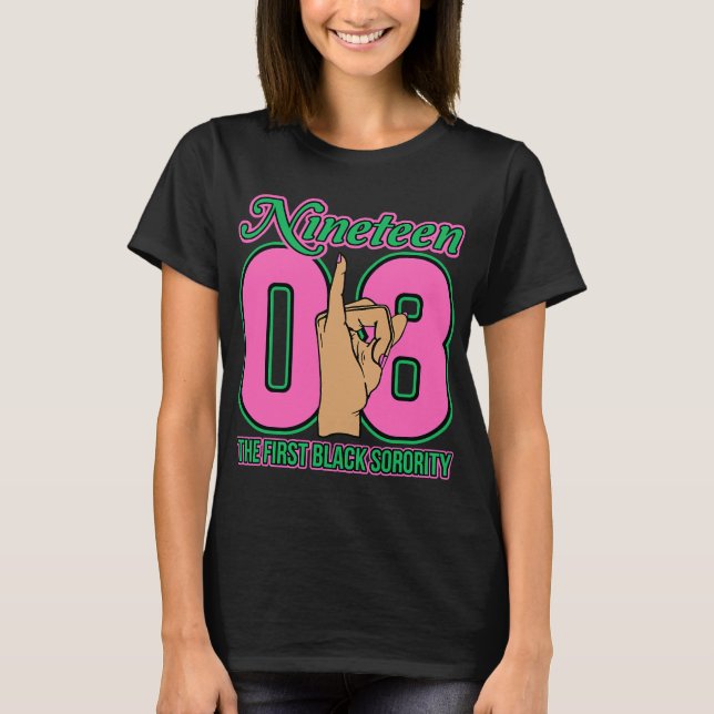 Camiseta J15 Founder Day AKA Women Nove 08 Hand Sign  (Frente)
