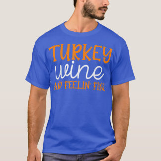 Camiseta J6Mz Turquia Vibes de outono de vinho Querem Ação 