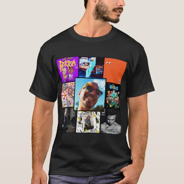 Camiseta J Balvin Greatest Albums (Frente)