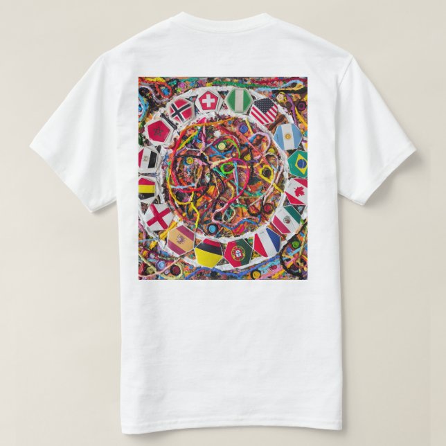 Camiseta J. Bonegard | Nessun Dorma Obra de Arte (Verso do Design)