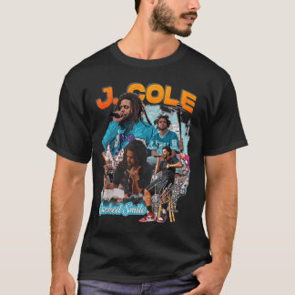 Camiseta J. Cole Tee For Men Rapper Retro Vintage