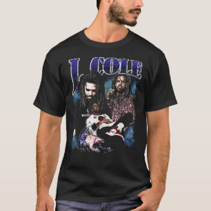 Camiseta J. Cole Tee For Men Rapper Retro Vintage Clas