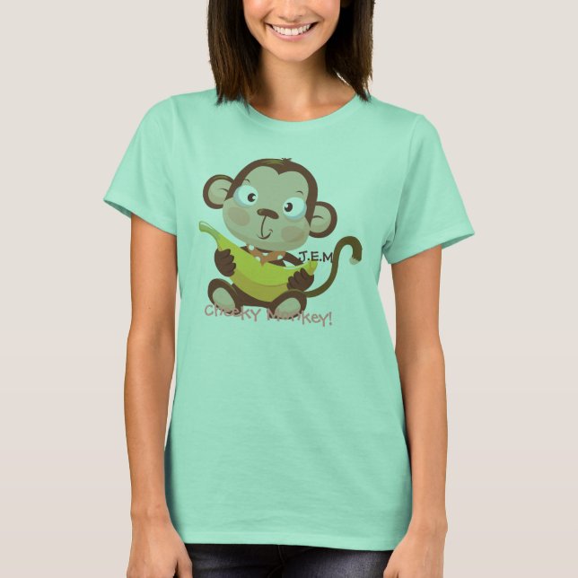 Camiseta J.E.M, Macaco Cheeky! (Frente)