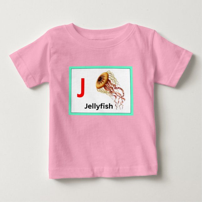 Camiseta J é para Jellyfish (Frente)