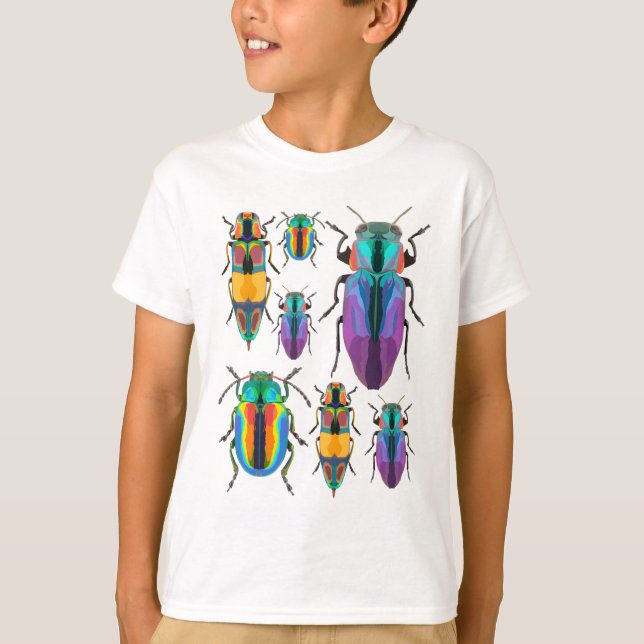 Camiseta J é para Jewel Beetle (Frente)