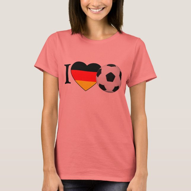 Camiseta J Love futebol Alemanha (Frente)