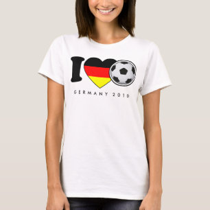 Camiseta “j Love futebol” Shirt Alemanha Germany