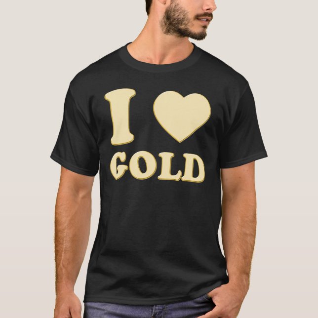 CAMISETA J LOVE GOLD (Frente)